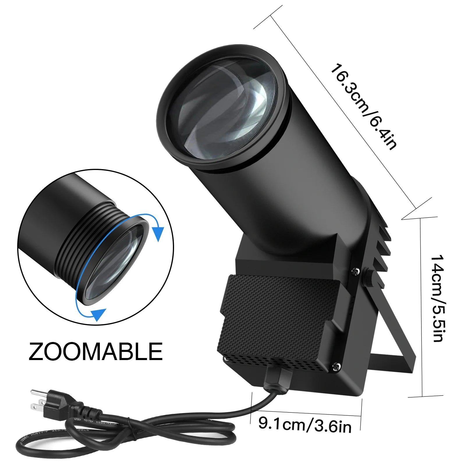 10W RGBW 4 in 1 Stage Pinspot Light Dmx for Disco Party Bar