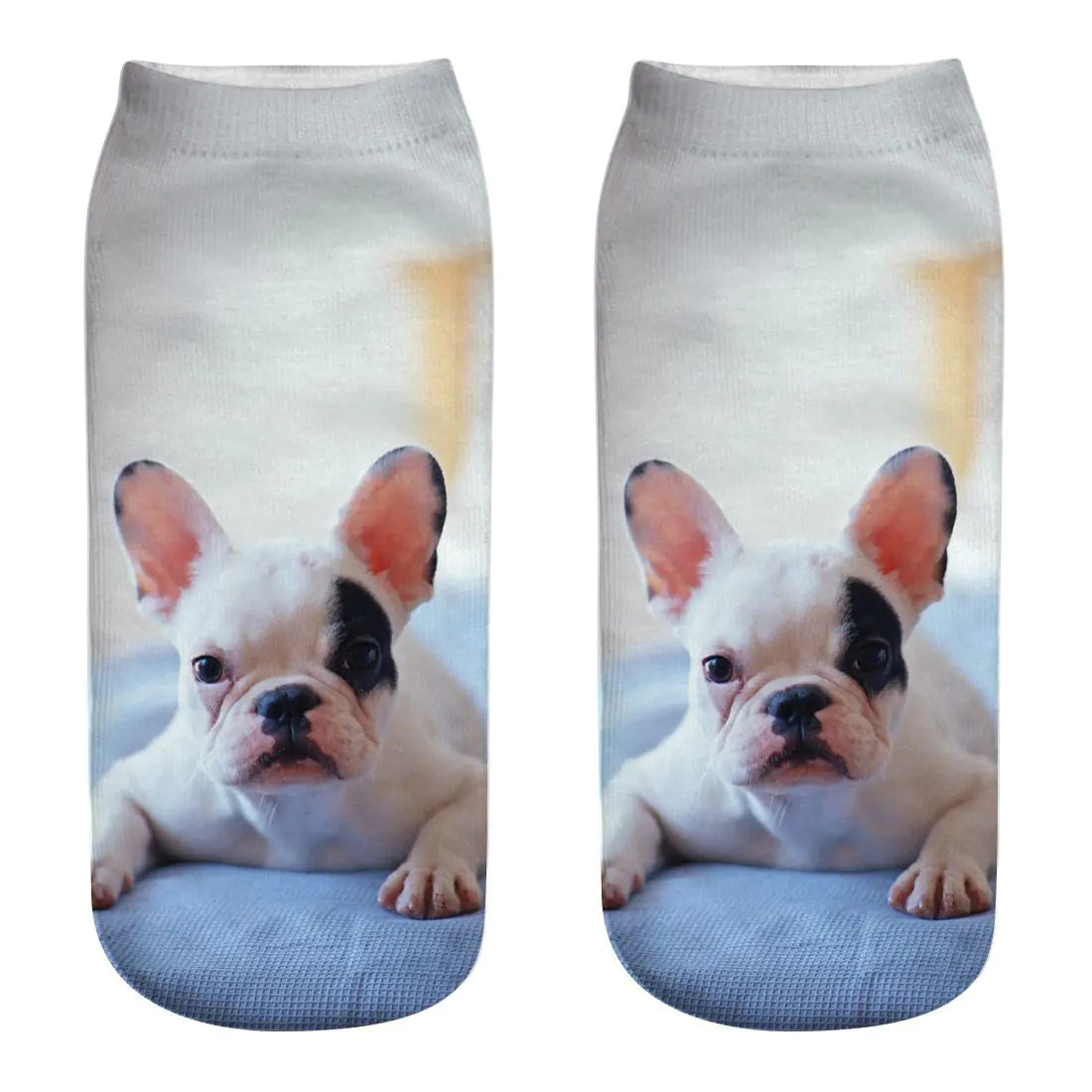 3D Printed Dog Socks - Cute Puppy Design for Women.