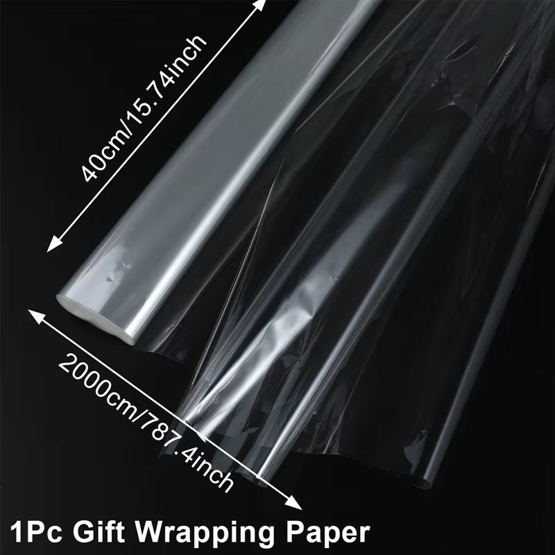 Clear Cellophane Wrap Roll Treats Wrapping Bag Wrapping Paper