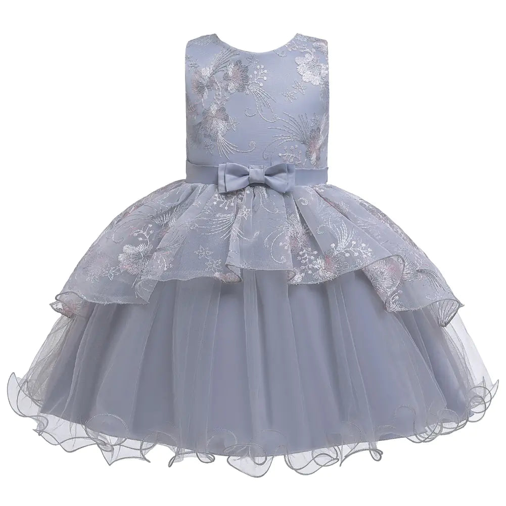 2025 New Irregular Puffy Dress for Kids' Performances