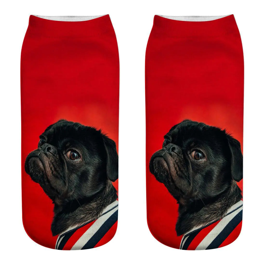 3D Printed Dog Socks - Cute Puppy Design for Women.