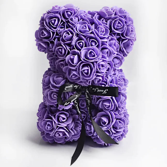 Rose Bear Teddy - Valentine's Day PE Foam Rose Bear