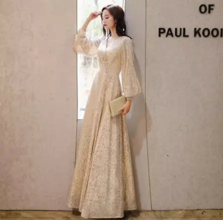Elegant Evening Dress for Ladies' Parties