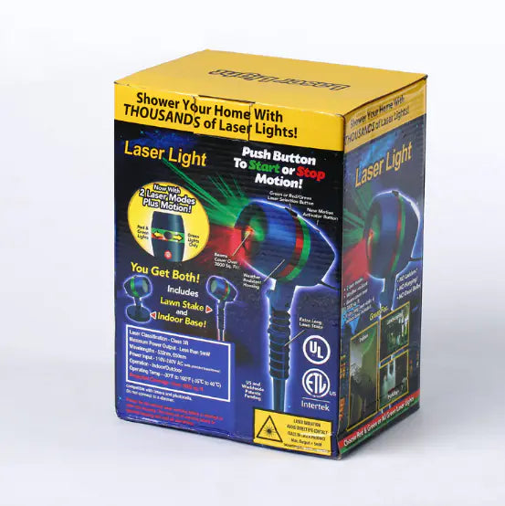 Outdoor Starry Laser Light, Christmas Projection Lamp
