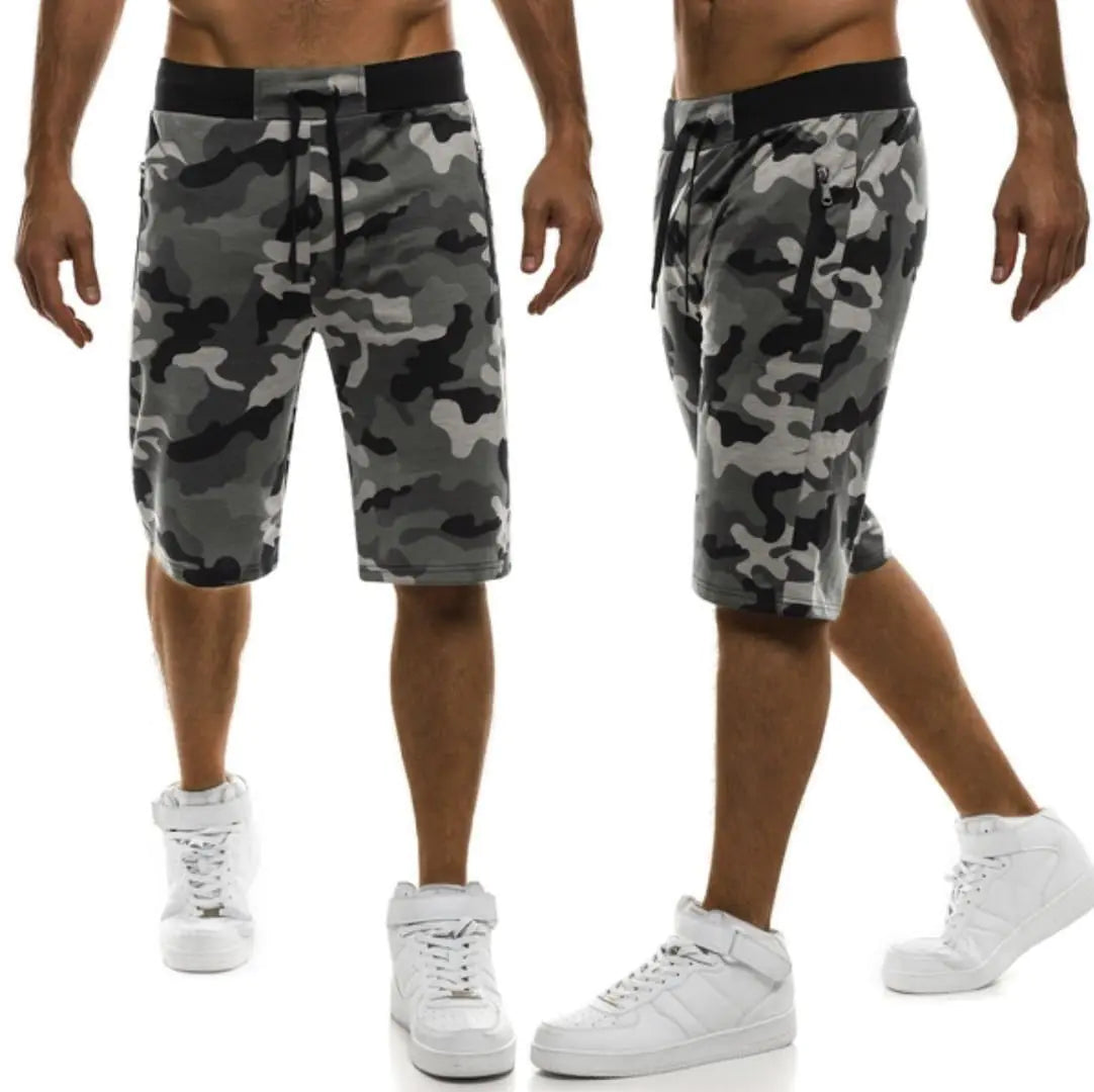 Men's Casual Camouflage Loose Sports Shorts