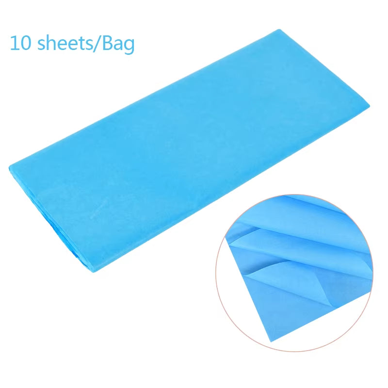10Pcs 65X50Cm Flower Wrapping Tissue Paper Decoration Packaging DIY Craft