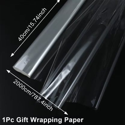 Clear Cellophane Wrap Roll Treats Wrapping Bag Wrapping Paper