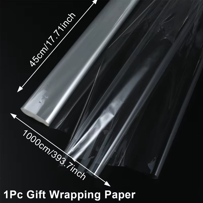 Clear Cellophane Wrap Roll Treats Wrapping Bag Wrapping Paper