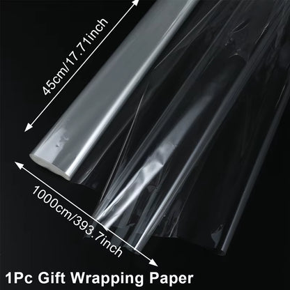 Clear Cellophane Wrap Roll Treats Wrapping Bag Wrapping Paper