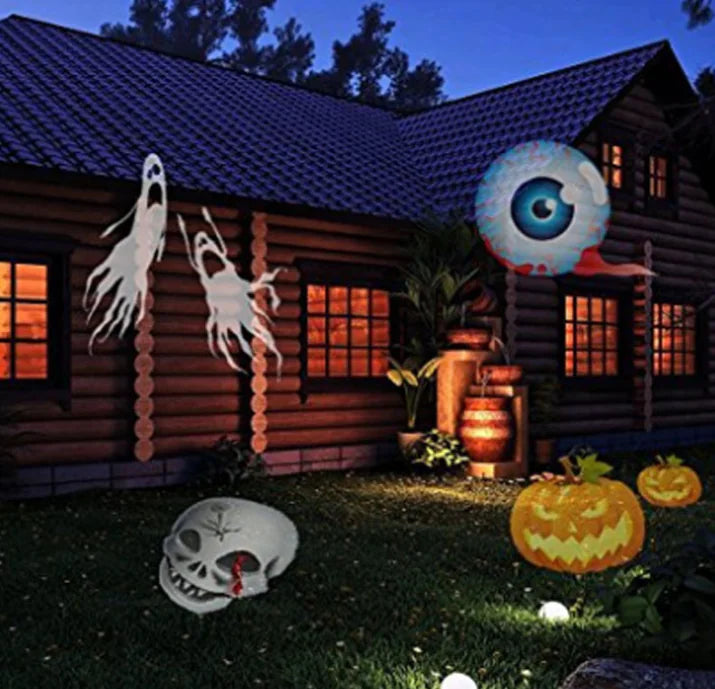 TY04 Snowflake Projection Light for Christmas & Halloween