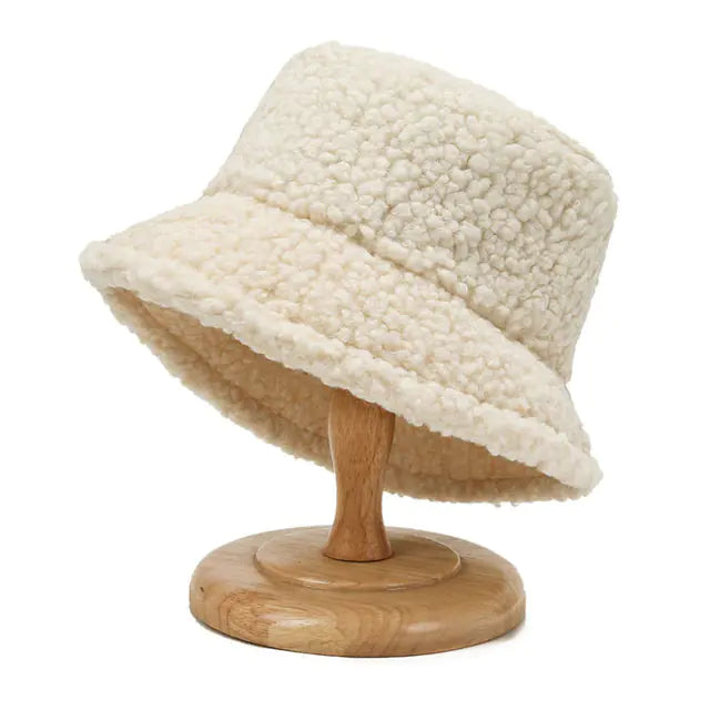 Solid Color Women's Bucket Hat for Outdoor Activities