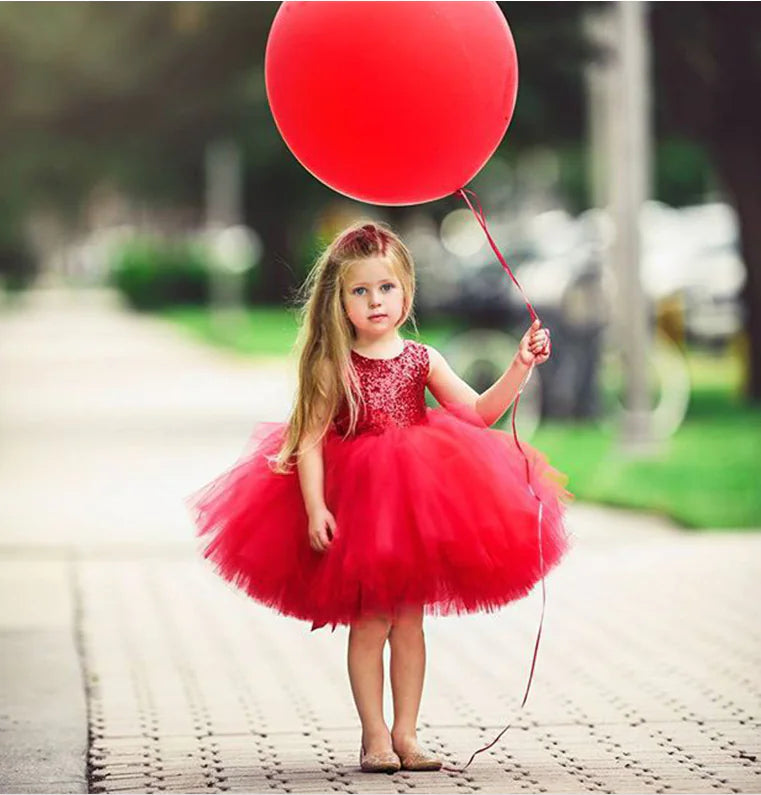 Puffy Dress, Princess Dress, Sleeveless Dress