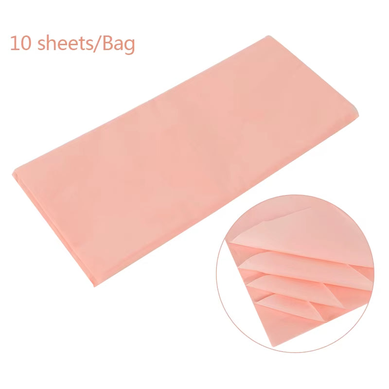 10Pcs 65X50Cm Flower Wrapping Tissue Paper Decoration Packaging DIY Craft