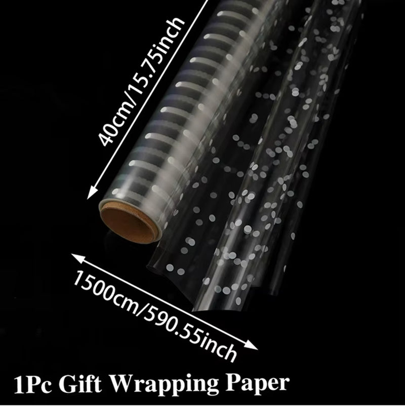 Clear Cellophane Wrap Roll Treats Wrapping Bag Wrapping Paper