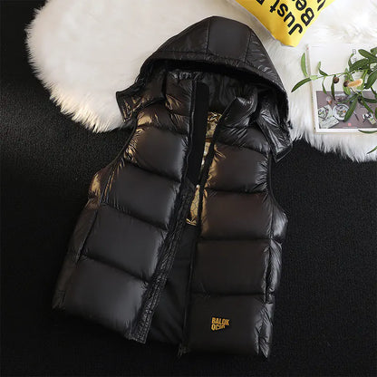 Men's Winter Thick Down Vest - Stylish and Warm