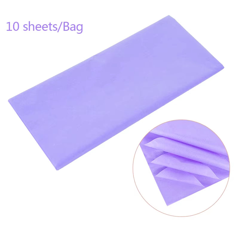 10Pcs 65X50Cm Flower Wrapping Tissue Paper Decoration Packaging DIY Craft