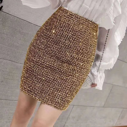 High Waist Slimming All-Match Short Skirt for Women