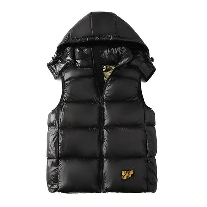 Men's Winter Thick Down Vest - Stylish and Warm