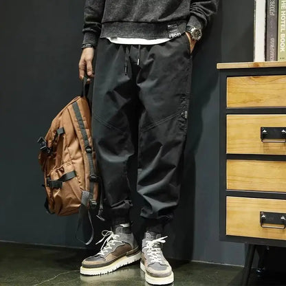 Men's 2024 Spring Autumn Loose Jogger Harem Pants