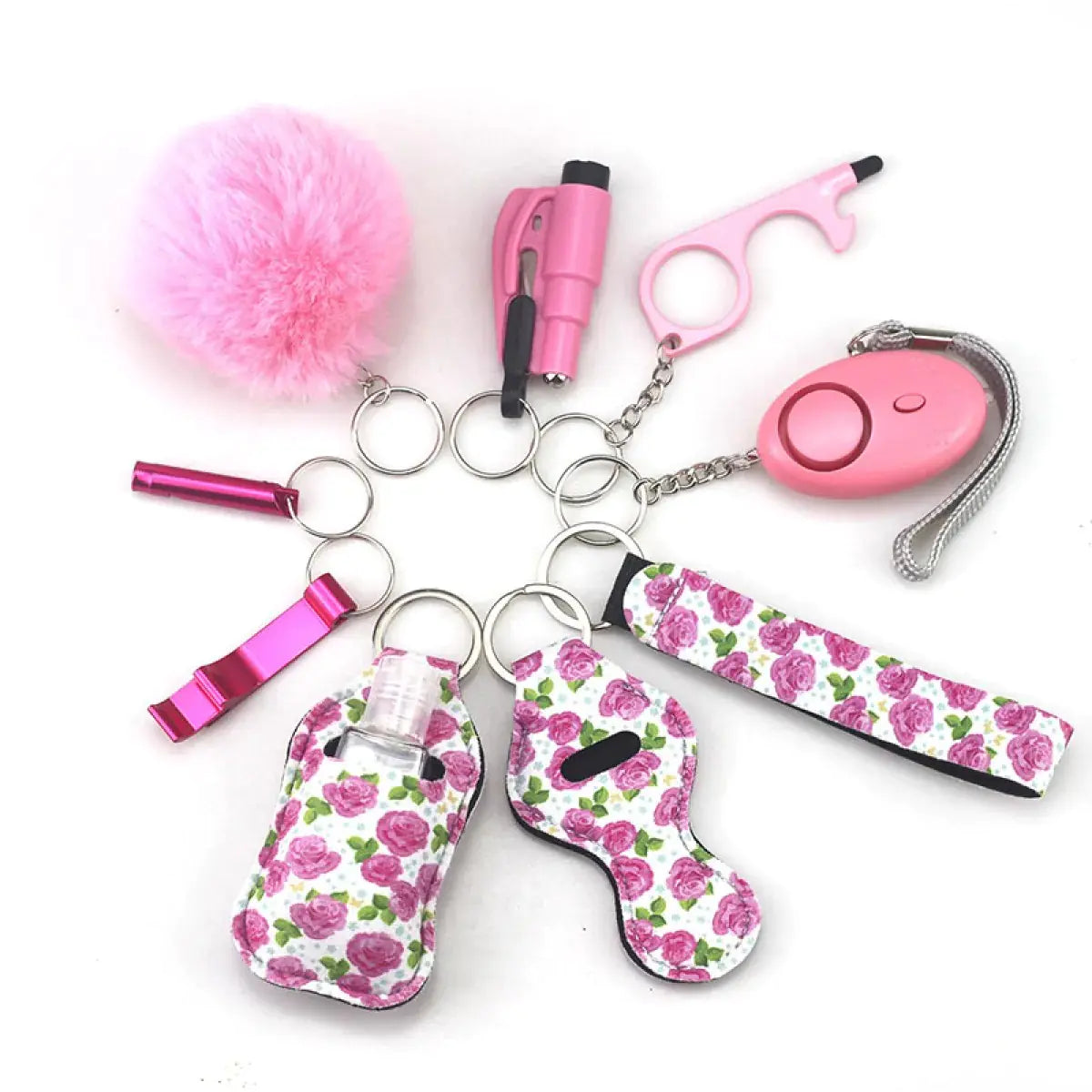 Keychain Accessory Bottles Convenient Printing