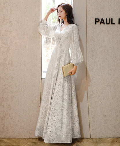 Elegant Evening Dress for Ladies' Parties.