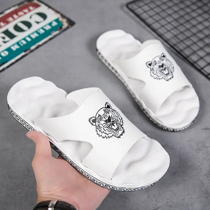 Men's Deodorant Non-Slip Beach Fashion Slippers.