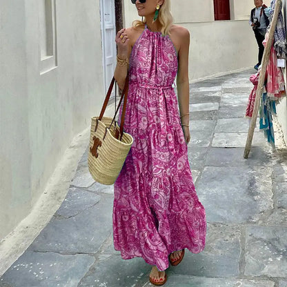 Women's Sleeveless Midi Fashion Dress