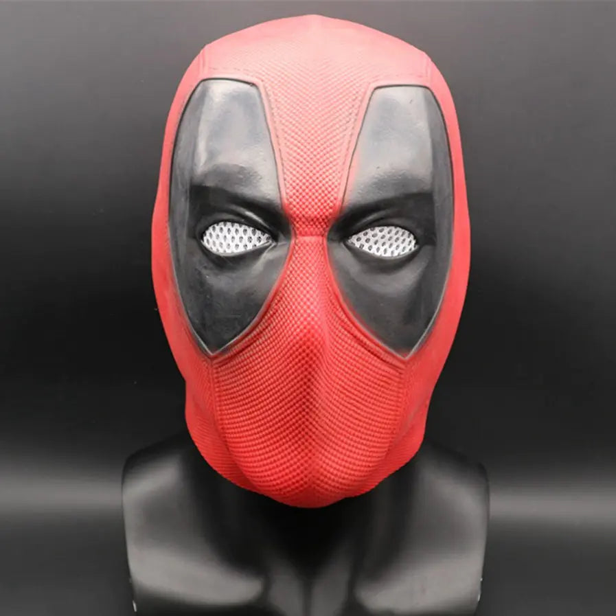 Deadpool Short Latex Mask for Halloween Party Supplies