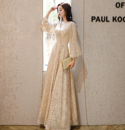 Elegant Evening Dress for Ladies' Parties