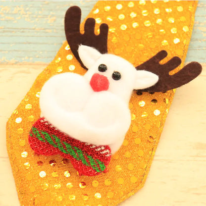 Creative Christmas Decorations and Light-Up Ties