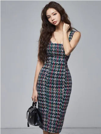 Sleeveless Dress, Chunky Knit Dress, Tank Dress