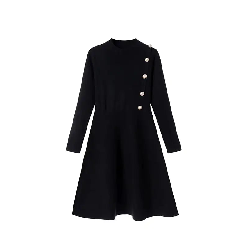 Classic Knitted Dress for Women.