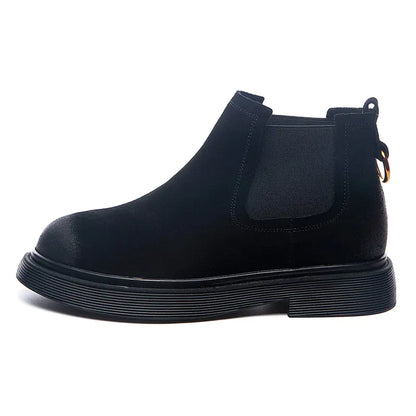 Women's Martin Boots 2025, Leather Chunky Ankle Boots