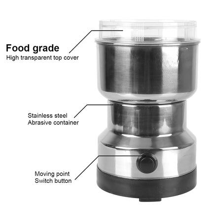 Electric Coffee Grinder for home Kitchen Multifunctional Nuts Beans Spices Blender