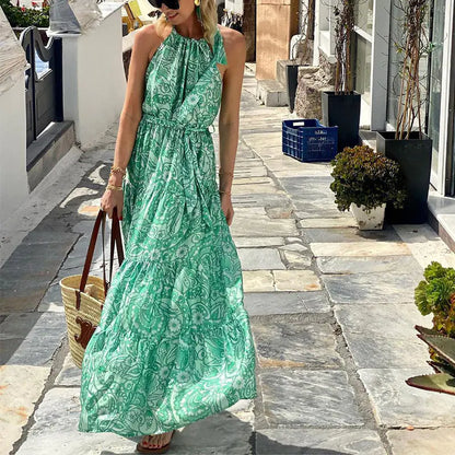 Women's Sleeveless Midi Fashion Dress