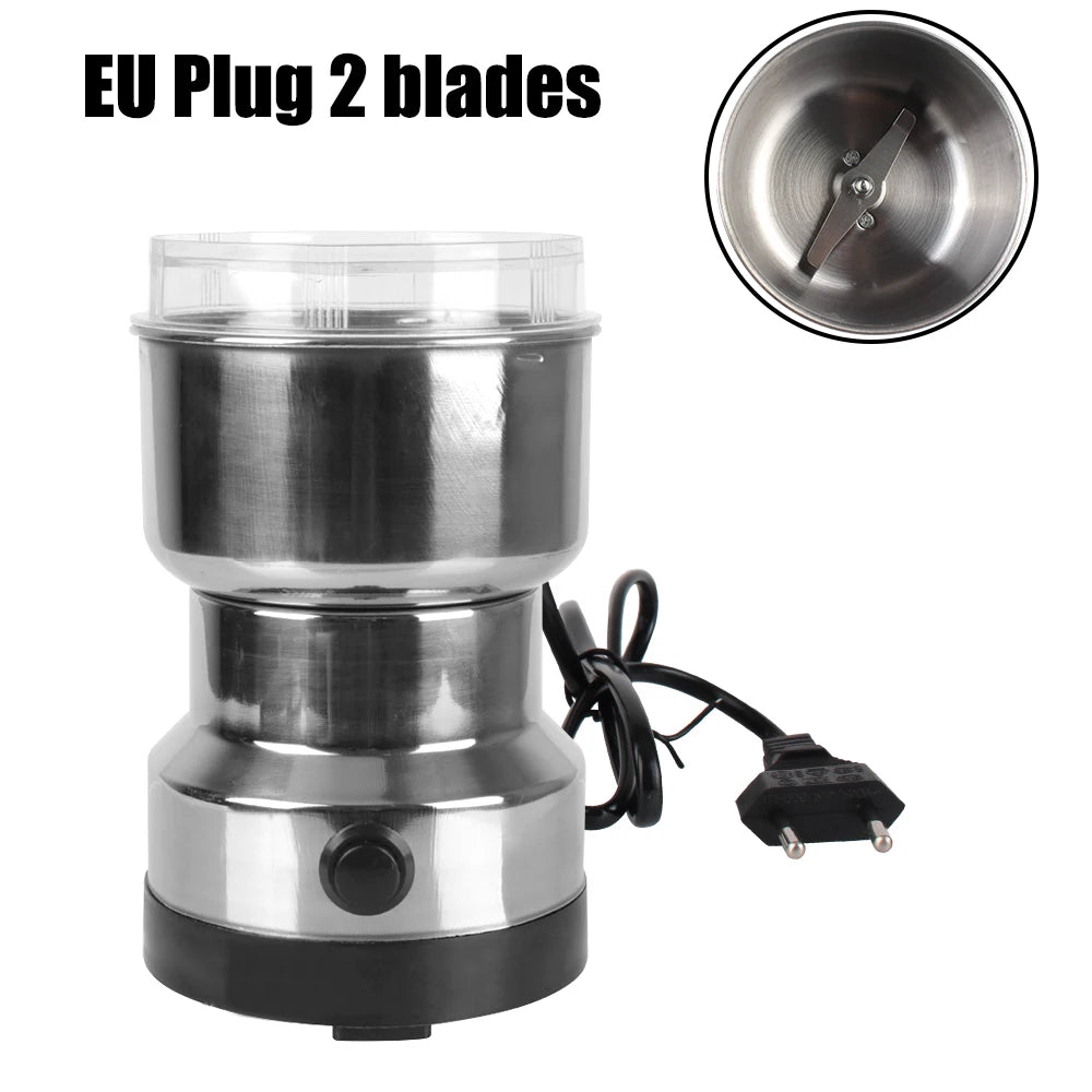 Electric Coffee Grinder for home Kitchen Multifunctional Nuts Beans Spices Blender