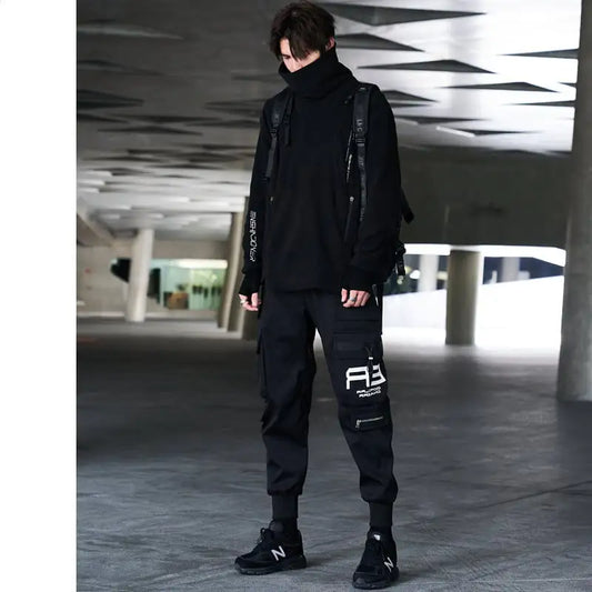 Korean Fashion Casual Legged Pants.