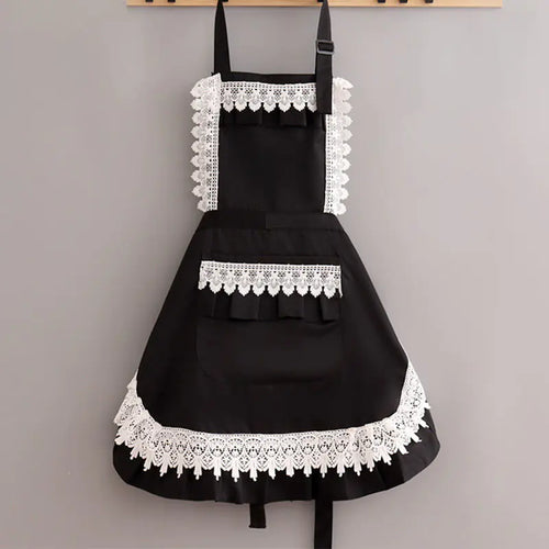 High-Grade Waterproof Lace Princess Apron.