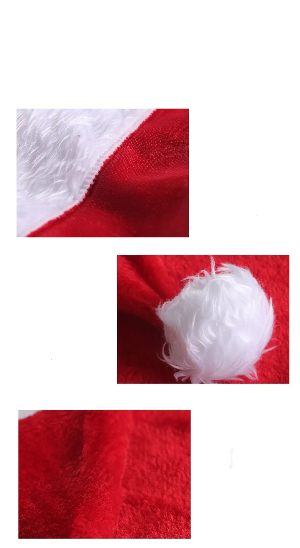Christmas Hat LED Light Plush Supplies Luminous for men and women