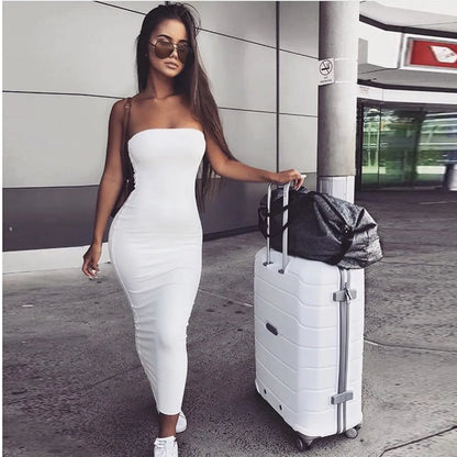 Strapless Wrap Dress, Bustier Style Dress