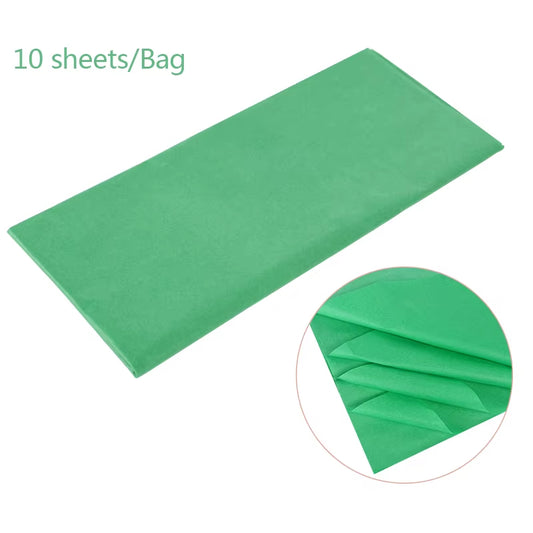 10Pcs 65X50Cm Flower Wrapping Tissue Paper Decoration Packaging DIY Craft