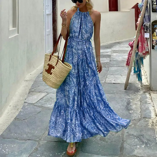 Women's Sleeveless Midi Fashion Dress