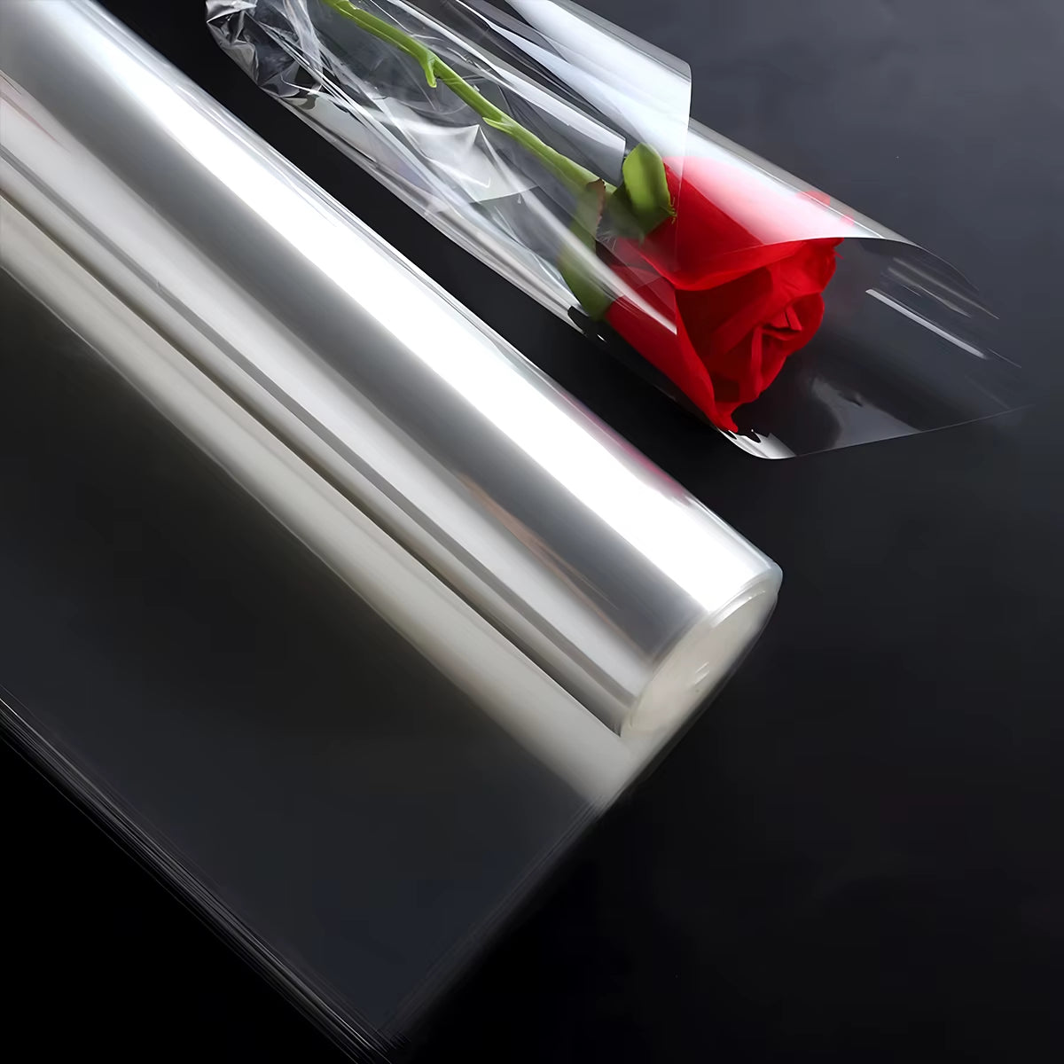 Clear Cellophane Wrap Roll Treats Wrapping Bag Wrapping Paper