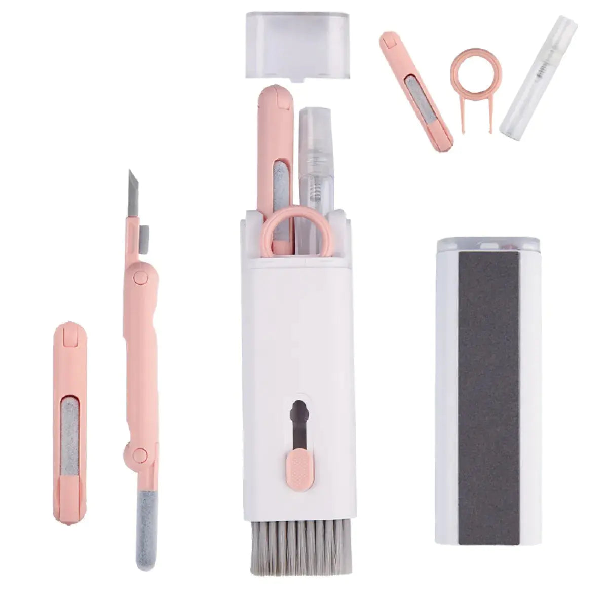 Charging Case Iron Powder Dust Brush Cleaning