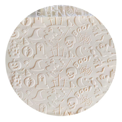 Embossed Rolling Pin,  Pastry Roller, Embossing Roll Pins, Baking Cookies, Halloween