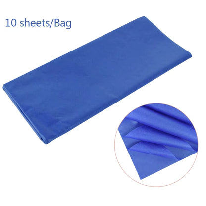 10Pcs 65X50Cm Flower Wrapping Tissue Paper Decoration Packaging DIY Craft