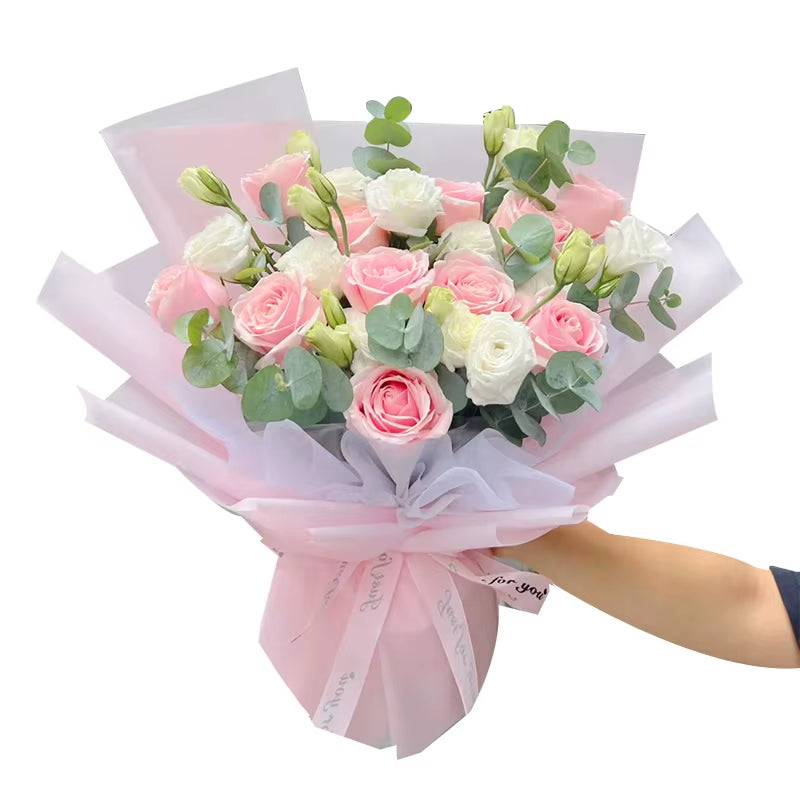 10Pcs 65X50Cm Flower Wrapping Tissue Paper Decoration Packaging DIY Craft