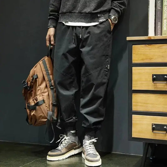 Men's 2024 Spring Autumn Loose Jogger Harem Pants
