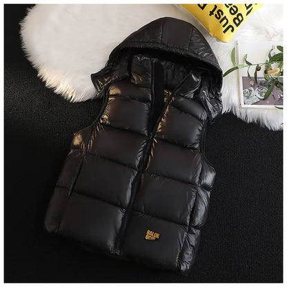 Men's Winter Thick Down Vest - Stylish and Warm