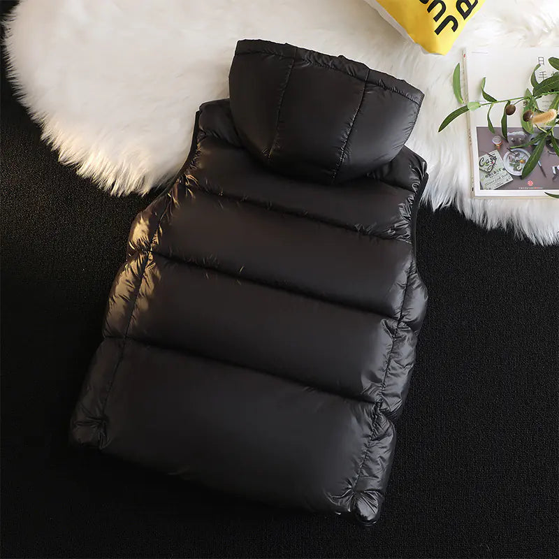 Men's Winter Thick Down Vest - Stylish and Warm